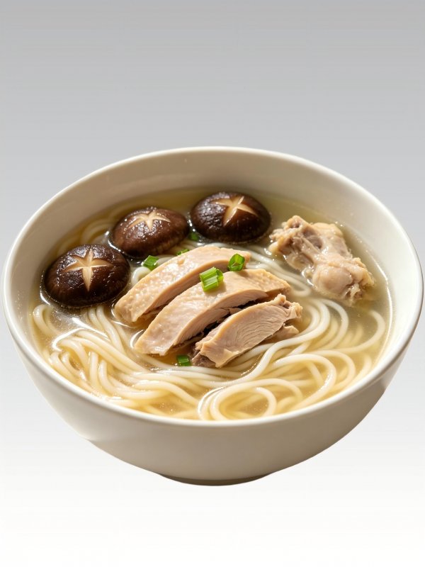 Chicken & Mushroom Noodle Soup