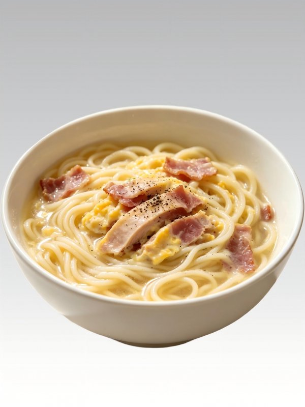 Carbonara-Style Bacon Spaghetti