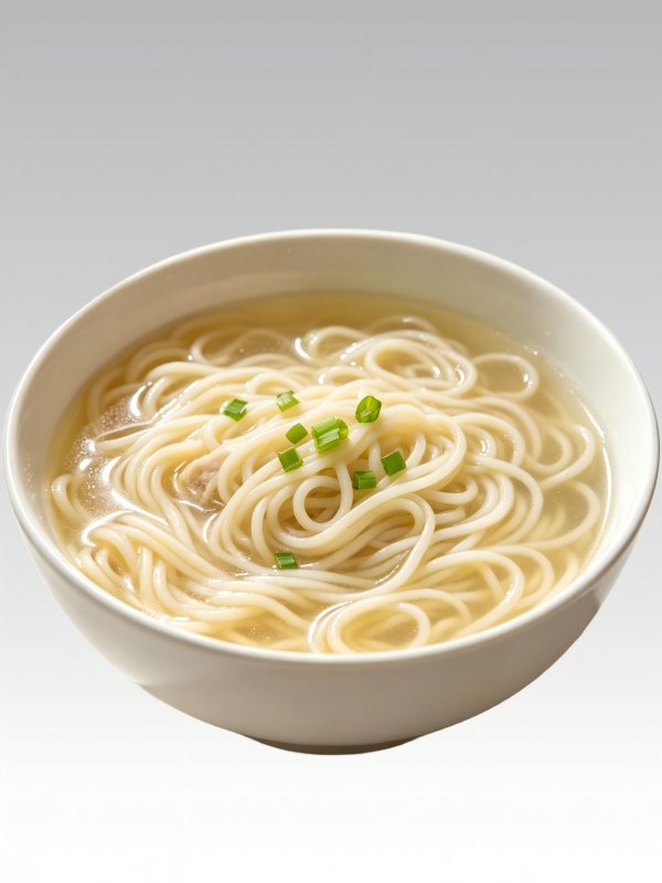 Plain Scallion Noodle Soup