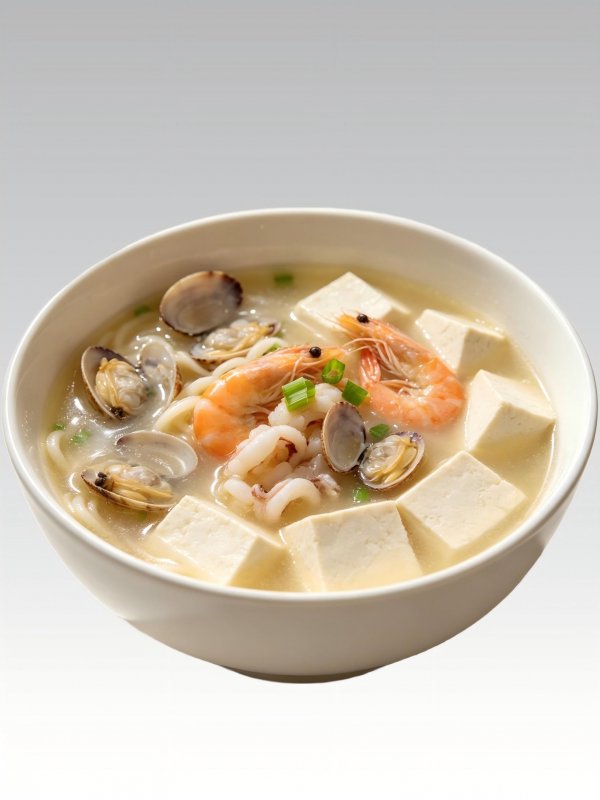 Seafood & Tofu Noodle Soup